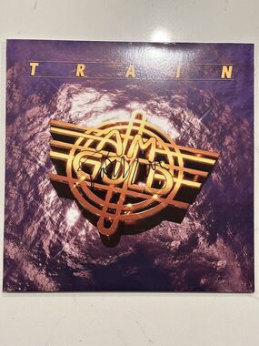 SIGNED Train - Am Gold Vinyl LP - AUTOGRAPHED Sleeve - In Hand
